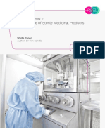 EU GMP Annex 1manufacturing Sterile Medicine Products