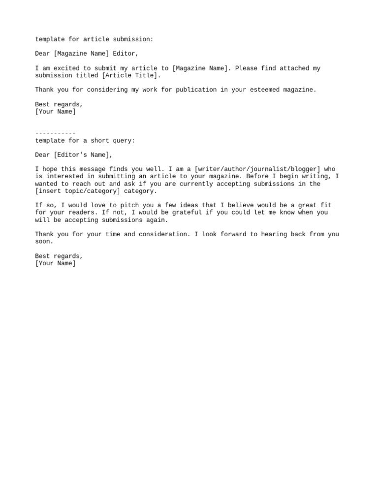 Message Templates | PDF | Career & Growth | Home & Garden