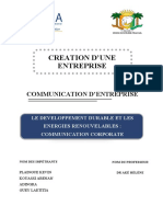 Communication D'entreprise