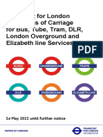 TFL Conditions of Carriage