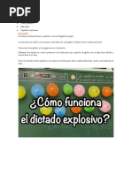 Dictado Explosivo