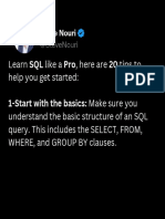 Tips Learn SQL