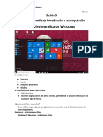 Ambiente Grafico de Windows ACT NO 1 Ofimatica 120623