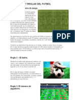 17 Reglas Del Futbol