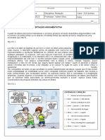 SIMULADO - 2º BIMESTRE 8ºA - Atual