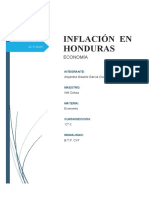 Inflación en Honduras
