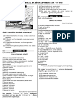 Diagnóstico Inicial - 8º Ano