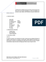 Proceso de calculo de poligonal