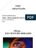 Allergy Diagnostics and Treatment 2022