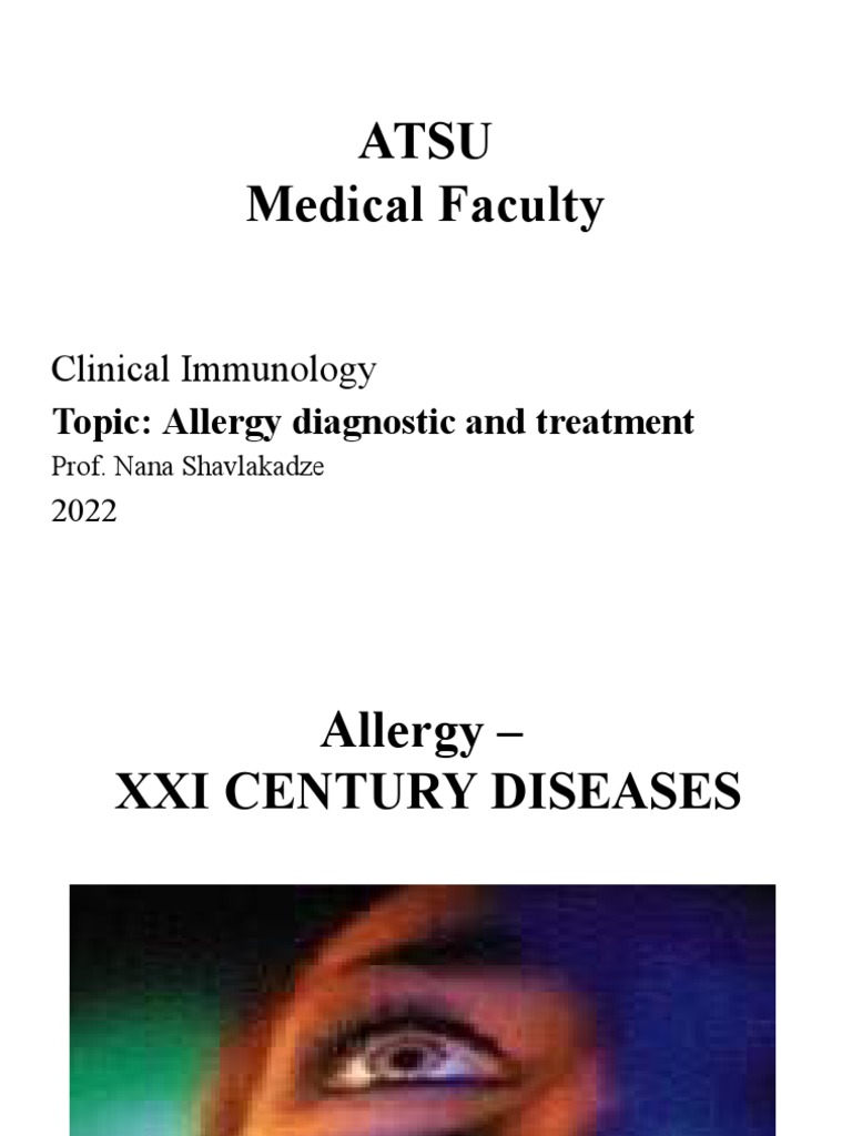 Allergy Diagnosis and Treatment Guide | PDF | Allergy | Allergen