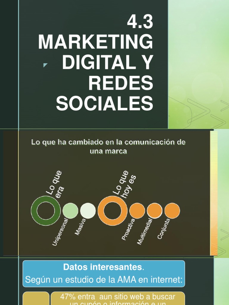 Marketing Digital y Redes Sociales: Claves | PDF | Blog | Marketing