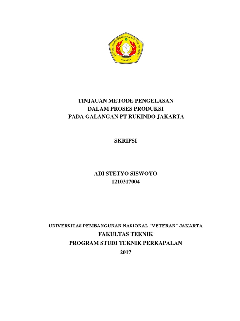 Tinjauan Metode Las SMAW di PT Rukindo | PDF