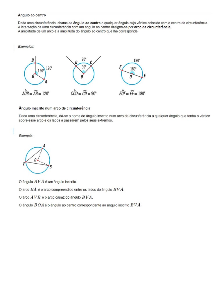 Angulos 9 Ano | PDF