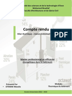 Bilan Thermique OTMANI Wassila