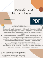 Introducción A La Biotecnología