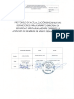 Protocolo de Actualización Variante Omicron