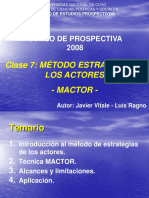 Metodo Estrategia de Los Actores