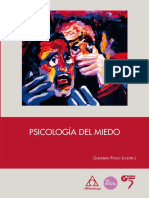 Psicología Del Miedo - Guillermo Fouce