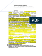 Puntos A Tratar Por El Departamento de Inspección 1era Reunión de PF 2023