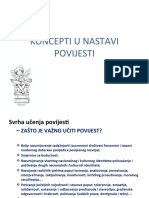 Koncepti U Nastavi Povijesti 2020