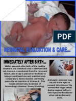 4 Neonatal Evaluation and Care