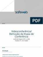 Manual Videoconferência Com Remoção Da Conferência
