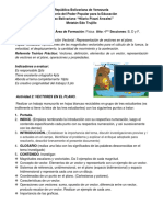 Actividad 2. Vectores en El Plano. 4to Año Fisica