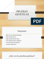 Pruebas Genéticas