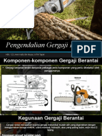 Pengendalian Gergaji Berantai