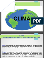 1º ANO - 2º Bimestre - Clima
