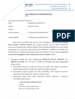 Surat Pernyataan Kesanggupan SDIT Al-Biruni Mandiri Jipang