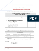 Completar Tarea 17 de Junio Matematica 2