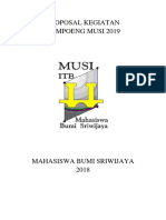 Main Event Kampoeng Musi Itb 2019