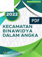 Kecamatan Binawidya Dalam Angka 2022