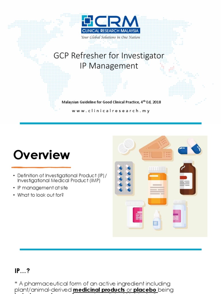 GCPR IP Management PDF Clinical Trial Health Sciences