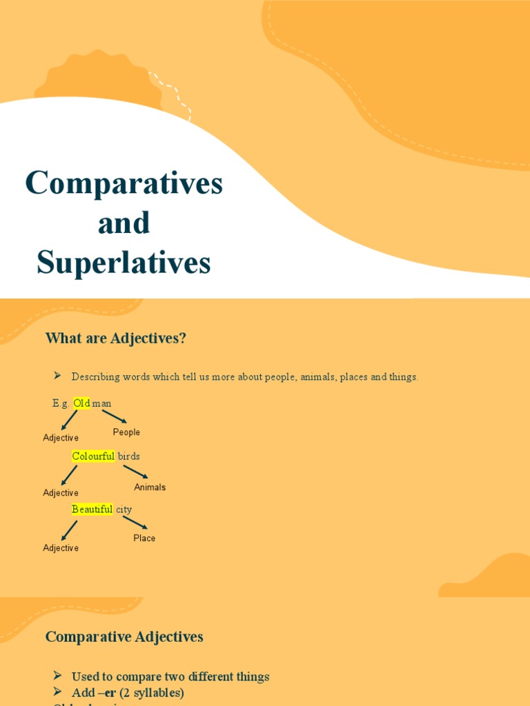 Comparatives and Superlatives | PDF