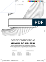 Condicionador de Ar: Manual Do Usuário