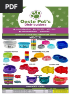 Comederos y Bebederos para Mascotas | PDF | Organismos | Animales