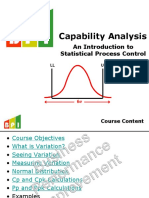 Capability Analysis