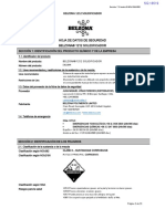 Hoja de Datos de Seguridad - Belzona 1212 (Solidificador) SQ18619