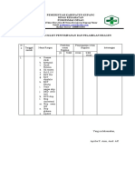 Checklist Penyimpanan Dan Pelabelan Reagensia