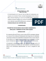 Parametros Seleccion Paratenis de Mesa-2023 Oficial