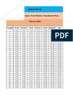 Jadwal