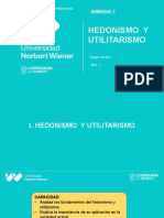 Semana 3 Utilitarismo y Hedonismo