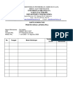 (Andin) Form E - Kartu Konsultasi PKL