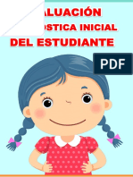 Evaluación Diagnóstica Inicial - Información Individual (Niño) Propuesta 1
