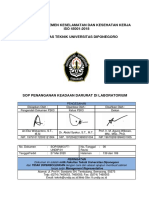 Sop Penanganan Keadaan Darurat Di Laboratorium