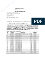 Surat Bagi Cek Untuk PSMB - Azahir