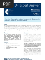 Download Overview of Corruption and Anti-corruption in Guyana - by Marie Chne Transparency International by Brigadier David Granger SN65539701 doc pdf