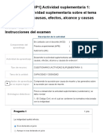 Examen - (ACDB1-20%) (SUP1) Actividad Suplementaria 1 - Desarrolle La Actividad Suplementaria Sobre El Tema "La Indignidad, Causas, Efectos, Alcance y Causas de Extinción"